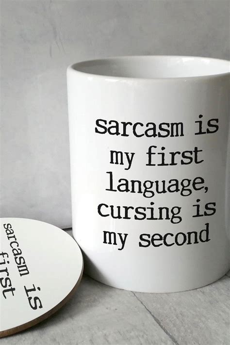 Enjoy your coffee with a side of attitude with our cursing language coffee mug